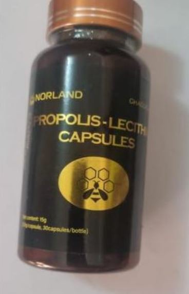 Norland Capsule Propolis-Lecithin Capsules- Cancer Tumor Killer